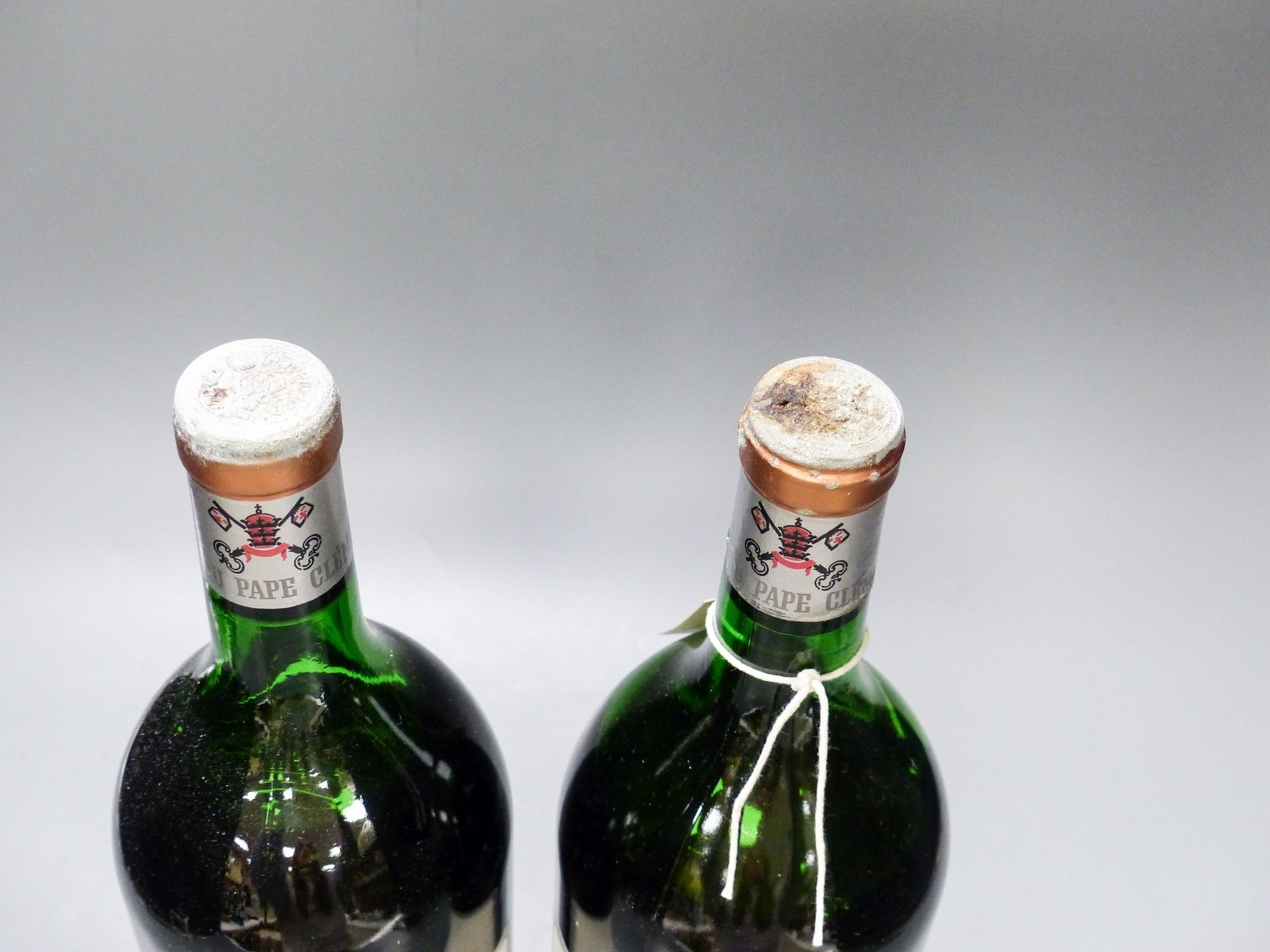 Two bottles of Chateau Pape Clement-Graves (Magnums), 1978